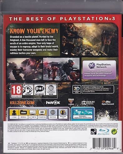 Killzone 3 - Essentials - PS3 (B Grade) (Genbrug)